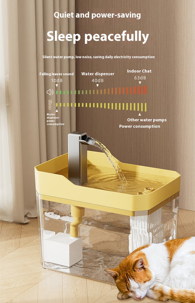 Fuente de Agua Circulante para Gatos con Filtro Automático - Image 16