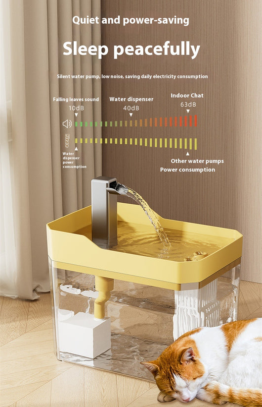 Fuente de Agua Circulante para Gatos con Filtro Automático - Image 16