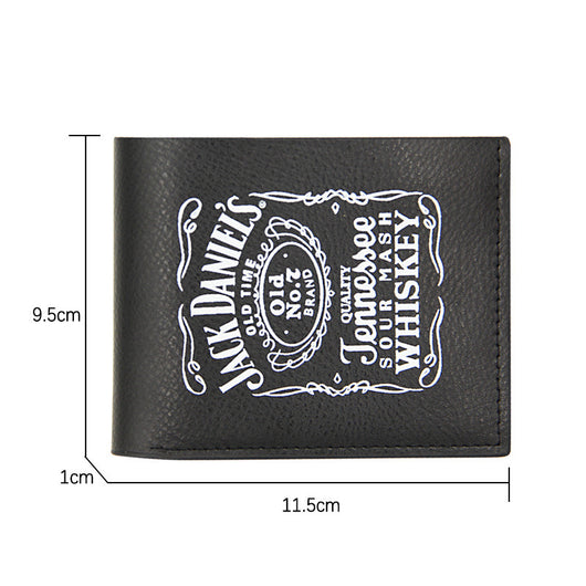Cartera Corta para Hombre PU Negro de Moda - Image 5