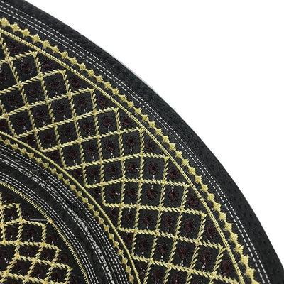 Gorra Islámica de Algodón con Bordado - Kufi Árabe para Oración - Image 9