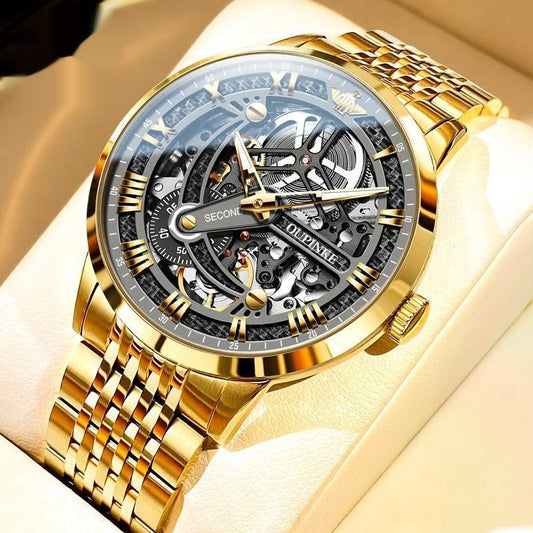 Reloj Mecánico Automático Hueco de Lujo para Hombre - Image 2