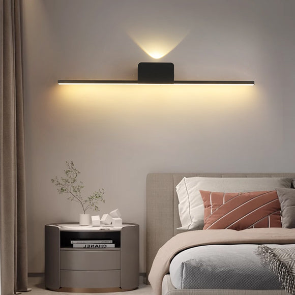 Espejo LED Minimalista de Lujo Moderno con Iluminación Frontal