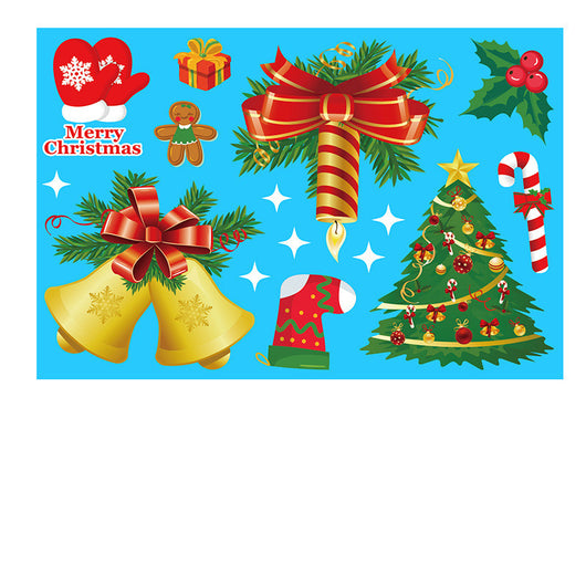 Pegatinas Navideñas para Ventanas - Copos de Nieve Estáticos Reutilizables - Image 16