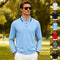 Polo Jacquard Casual para Hombre - Secado Rápido y Transpirable
