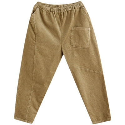 Pantalones Casual de Pana Slim Fit Multiuso - Image 3