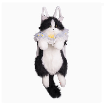 Mochila Peluche Gato Vaca - Juguete de Simulación Adorable - Image 5