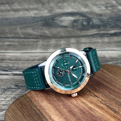 Reloj Vintage para Hombre con Tres Esferas - Image 15