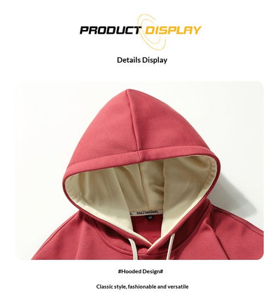 Sudadera de Algodón para Hombre con Forro Polar y Corte Holgado - Image 16