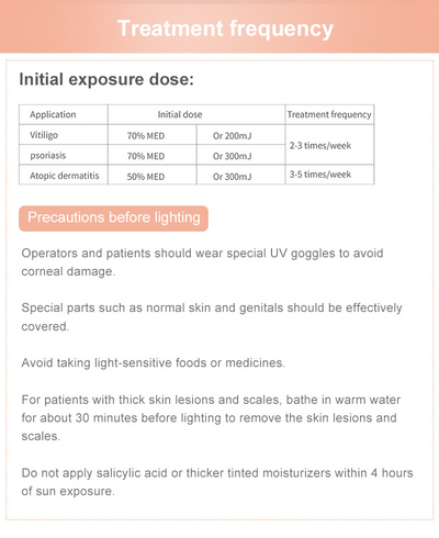 Lámpara UVB Fototerapia Doméstica para Vitíligo y Psoriasis - Image 25