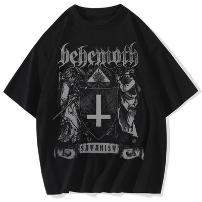 Set de Camisetas Gráficas Religiosas Hip Hop para Hombre - Image 2