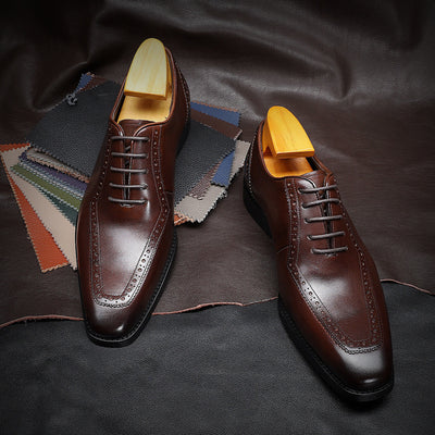 Zapatos de Cuero Formal para Hombre - Estilo Ejecutivo Profesional - Image 10
