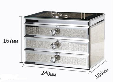 Joyero de Cristal Multicapa de Gran Capacidad Premium - Image 7
