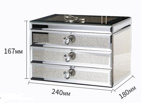 Joyero de Cristal Multicapa de Gran Capacidad Premium - Image 7