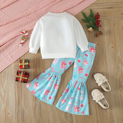 Conjunto de Sudadera Navideña con Papá Noel Estampado - Image 8