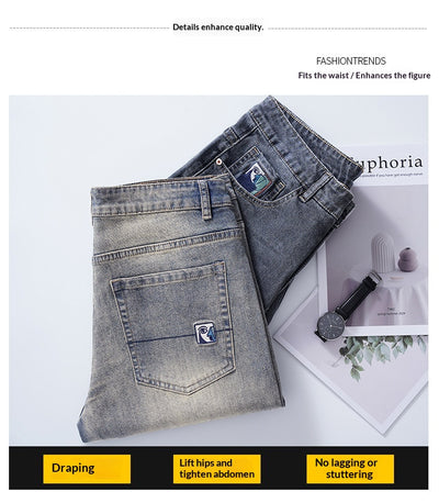 Pantalones Vaqueros Slim Fit Elásticos para Hombre - Colección Primavera - Image 13