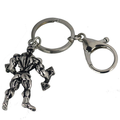 Llavero Metálico Atleta Musculoso - Accesorios Fitness - Image 12