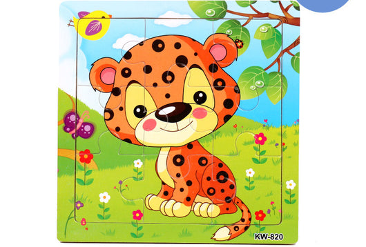 Puzzle de Animales de Madera - Juego Educativo para Niños y Padres - Image 9