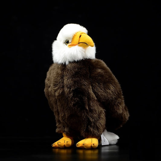 Peluche Realista de Águila Calva - Muñeco Decorativo Premium
