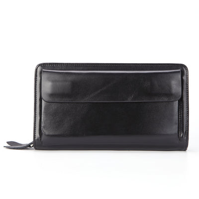 Billetera de Cuero Genuino para Hombre - Primera Capa - Image 12
