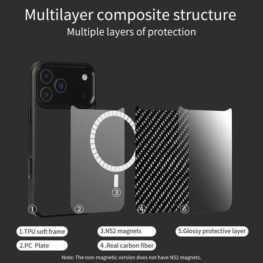 Funda de Teléfono en Fibra de Carbono 3K Twill - Image 31