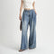 Women's High-Waisted Faded Baggy Jeans