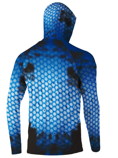 Camisa de Pesca UPF 50 Anti UV con Protección Facial para Hombre - Image 7