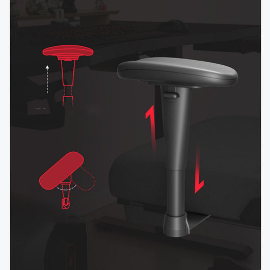 Silla Gamer Ergonómica con Tela Transpirable y Amigable con la Piel - Image 12
