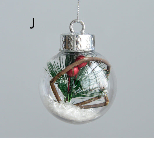 Bola de Navidad Decorativa 8cm - Plástico PET Pintado Premium - Image 11