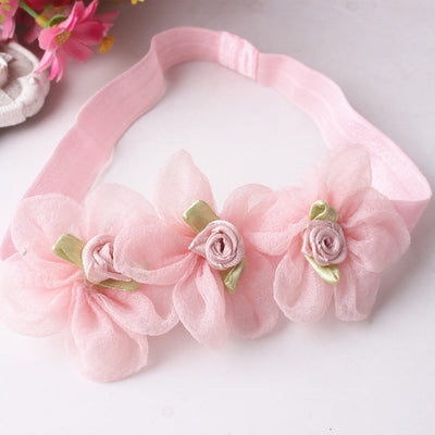 Diadema de Encaje para Bebé - Accesorio Delicado para Recién Nacidos - Image 6