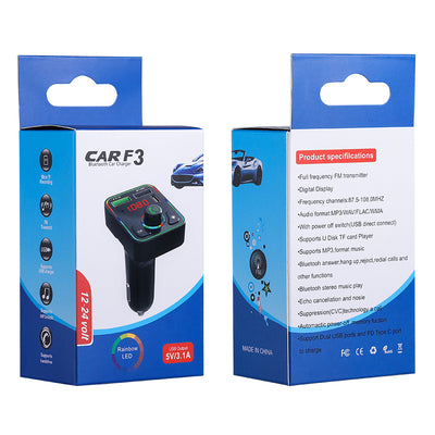 Reproductor MP3 para Auto con Bluetooth y Luz Ambiental - Image 10