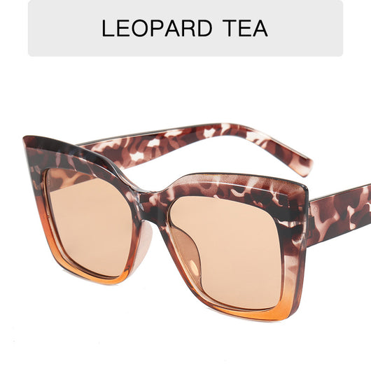 Gafas de Sol Cat Eye Marco Oversized para Mujer - Estilo Pasarela - Image 11