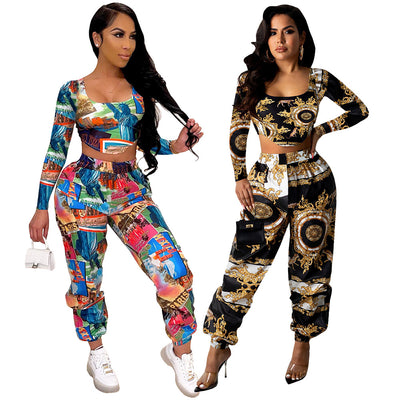 Conjunto de Blusa Estampada y Bloomers para Mujer - Image 7