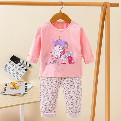 Pijama Infantil Estampado con Diseños Divertidos - Conjunto Cómodo para Casa - Image 8