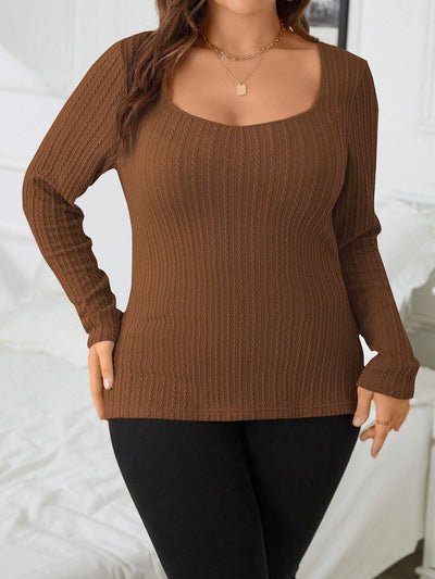 Blusa Henley Térmica Reductora de Manga Larga en Punto Waffle - Image 9