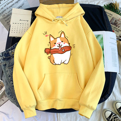 Sudadera Mujer Estampado Tendencia Coreana Manga Larga Casual - Image 3