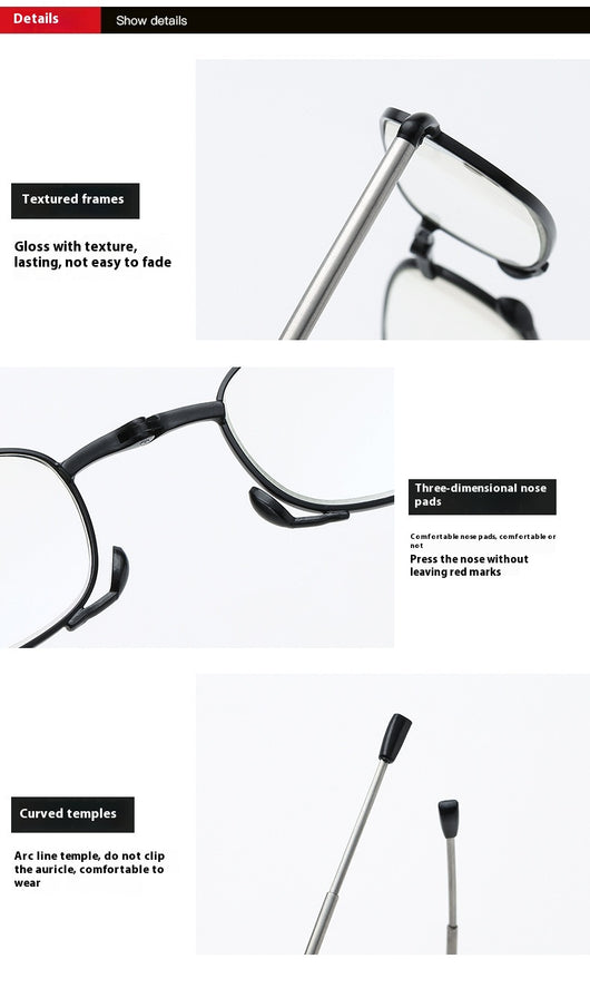 Gafas de Lectura Retráctiles Plegables y Portátiles - Image 16