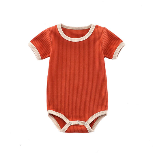 Mono Bebé Verano Ajustado con Costillas - Pijama Cómodo de Una Pieza - Image 3