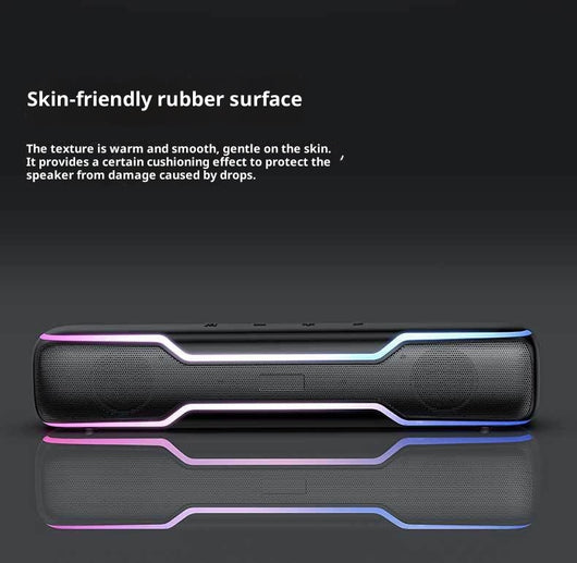 Parlante Bluetooth con Tira LED RGB y Lector de Tarjetas - Image 17