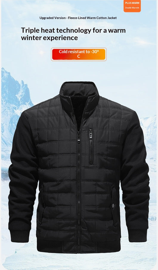 Chaqueta Casual de Cuadros para Hombre - Manga Larga Versátil - Image 14
