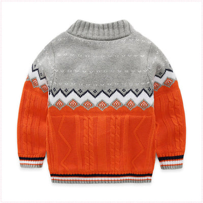 Cardigan Tejido Grueso para Niños - Suéter Cálido y Acogedor - Image 21