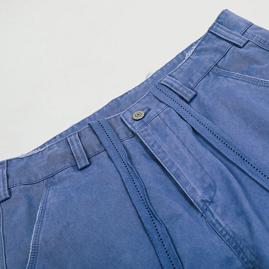 Pantalones Bootcut Anchos de Talle Alto en Colores Sólidos - Image 3
