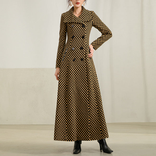 Abrigo de Lana Premium Largo Versátil para Mujer