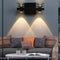 Lámpara de Pared Dorada Crown - Iluminación Elegante para Dormitorio, Sala y Pasillos