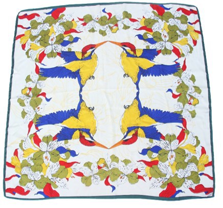 Pañuelos de Seda Estampados para Mujer - Hijab Versátil - Image 9