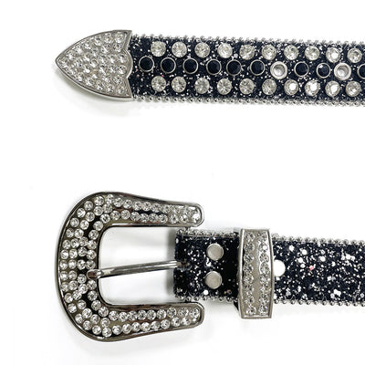 Cinturón de Moda con Remaches y Cristales Brillantes - Image 7