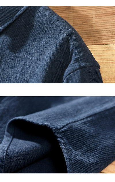 Camisa Casual de Manga Larga con Acabado Cepillado para Hombre - Image 12