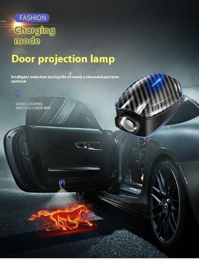 Luz de Cortesía LED con Sensor de Movimiento y Patrón Fibra de Carbono - Image 7