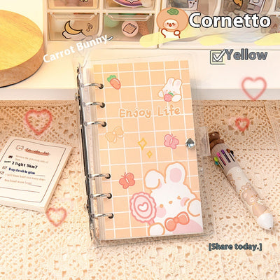 Cuaderno Espiral Suelto Contadora Adorable con Corazones - Diario de Notas - Image 7