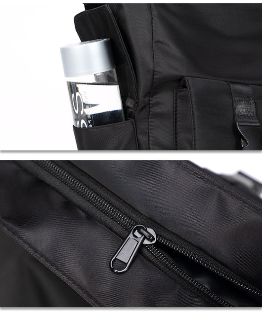 Bolsa Crossbody de Lona Utilitaria Estilo Japonés para Hombre - Image 20