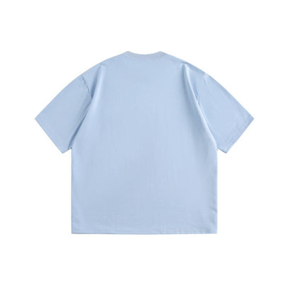 Camiseta Retro Americana Unisex de Manga Corta Holgada - Image 24